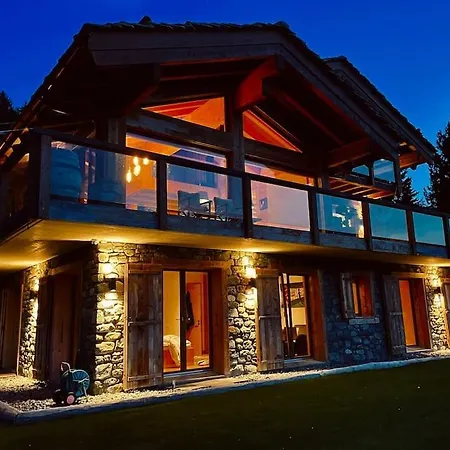 Luxury Chalet With Jacuzi Nendaz
