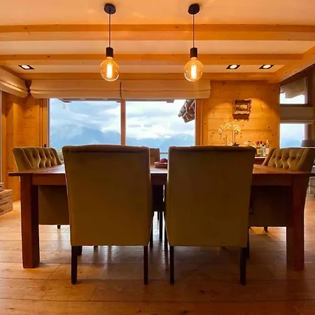 Villa Luxury Chalet With Jacuzi Nendaz