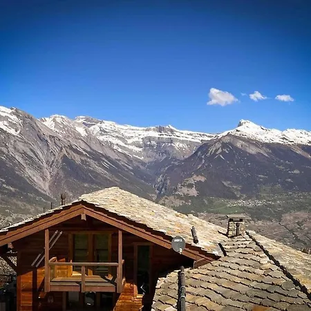 Luxury Chalet With Jacuzi Villa Nendaz